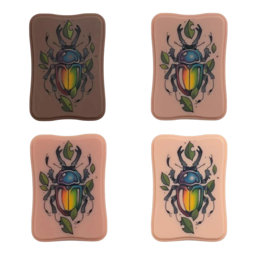 A Pound of Flesh - Micro Series Tattooable Synthetic Small Square Plaque
