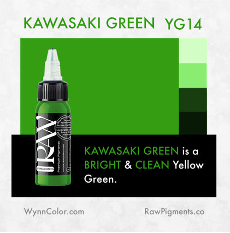 RAW Pigments- Kawasaki Green