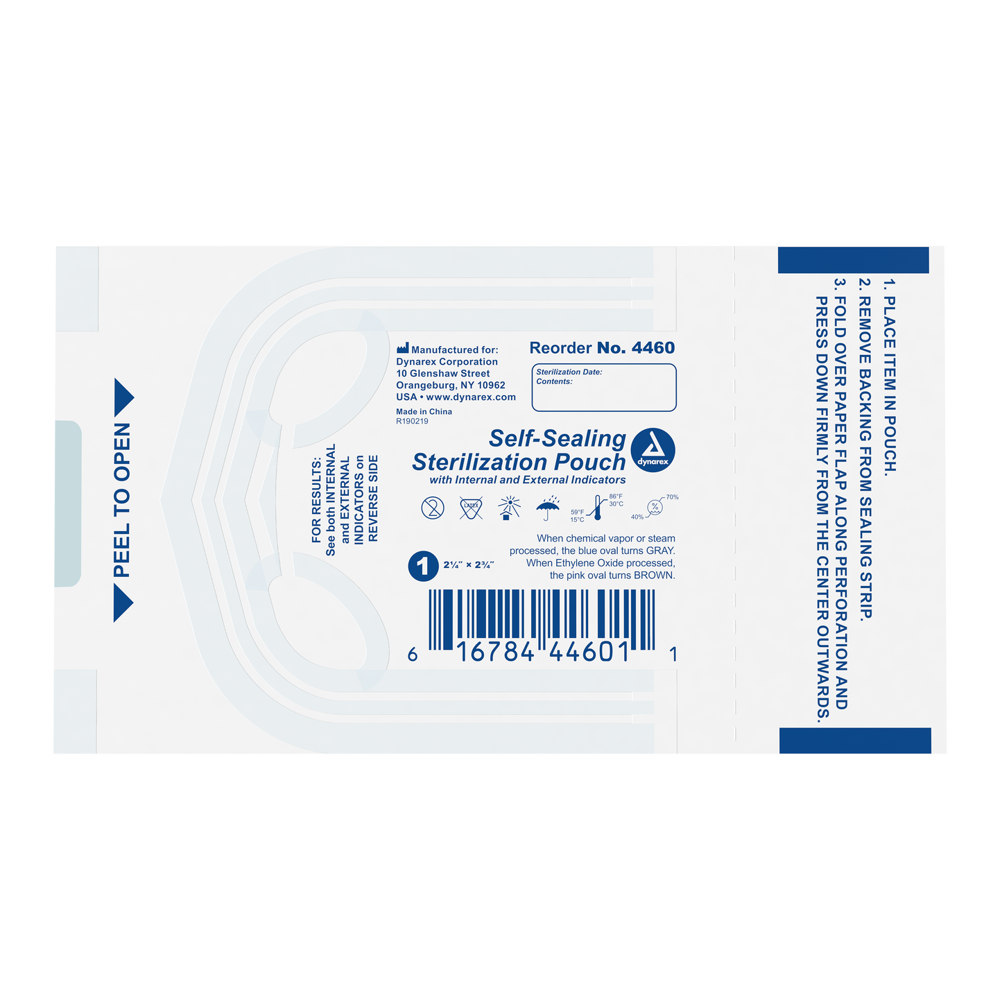 Dynarex Sterilization Pouches