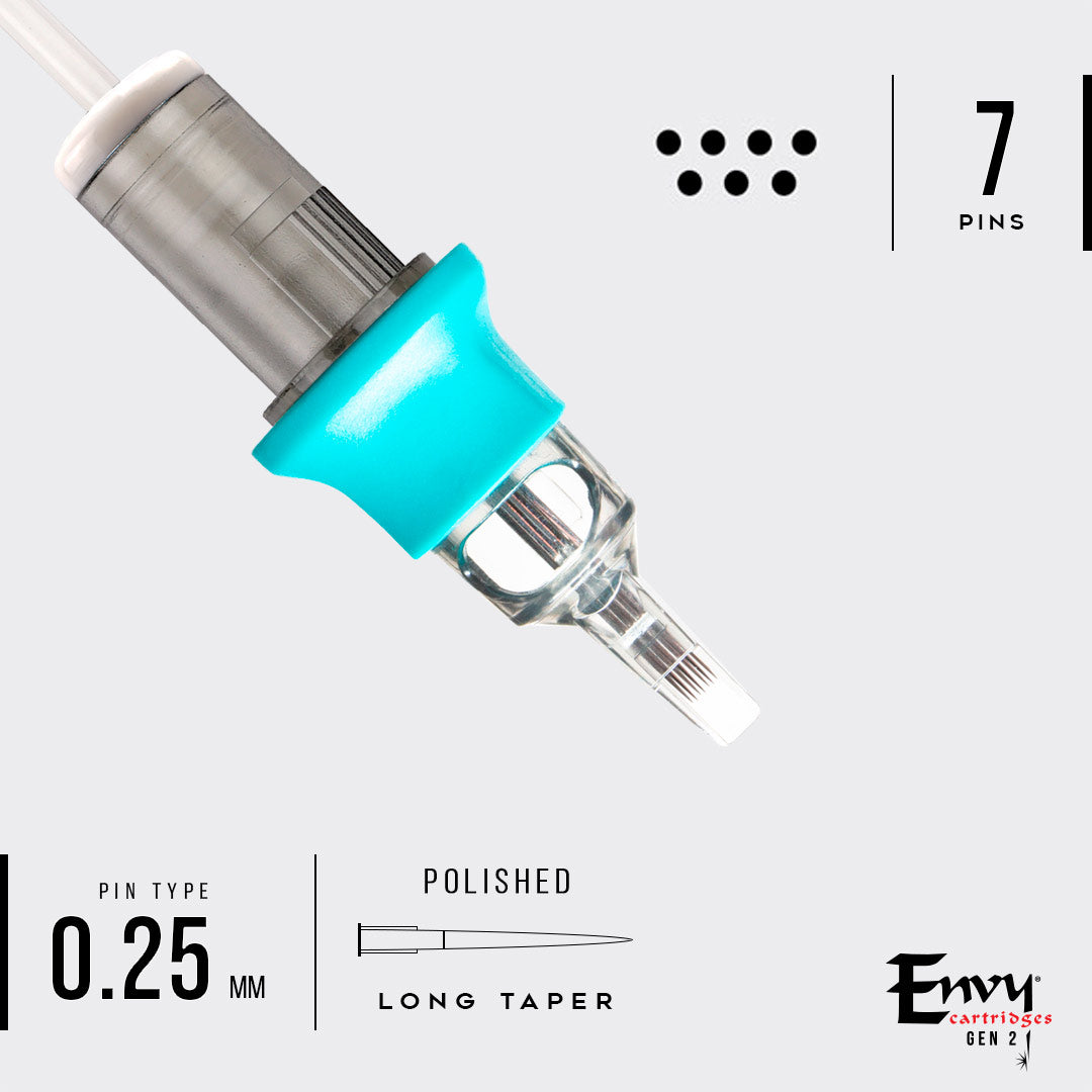 TATSoul Envy Gen 2 Bugpin Cartridges - Curved Magnum