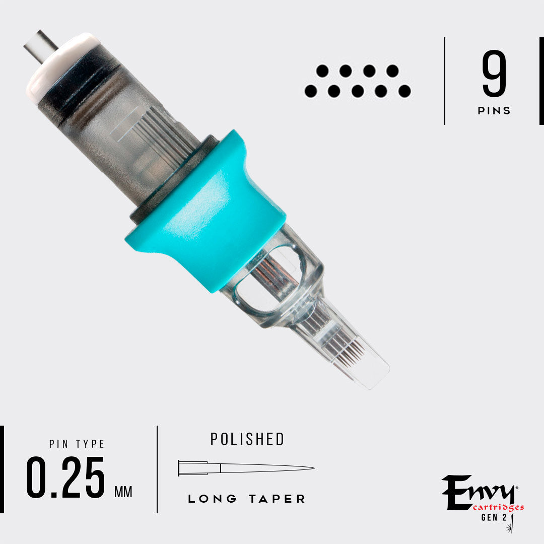 TATSoul Envy Gen 2 Bugpin Cartridges - Curved Magnum
