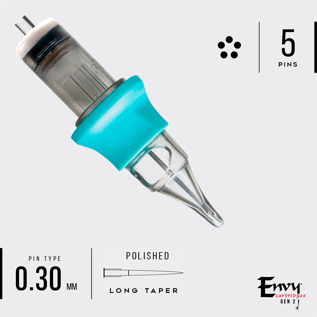 TATSoul Envy Gen 2 Bugpin Cartridges - Round Shader