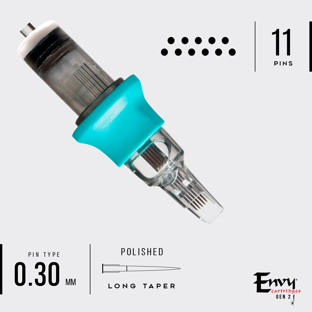 TATSoul Envy Gen 2 Bugpin Cartridges - Curved Magnum