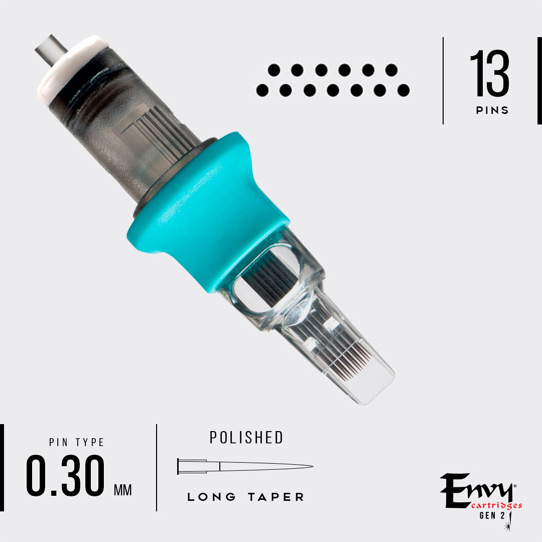 TATSoul Envy Gen 2 Bugpin Cartridges - Curved Magnum