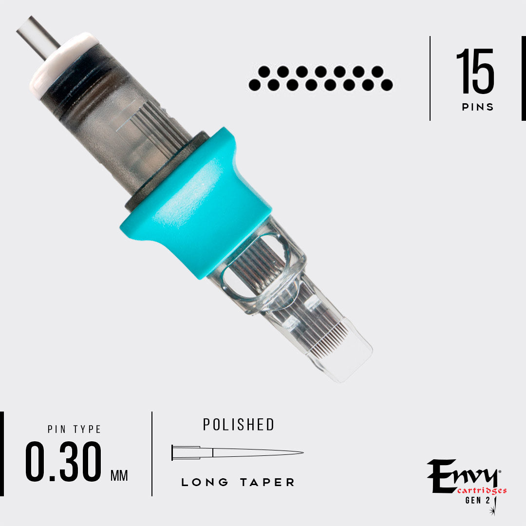 TATSoul Envy Gen 2 Bugpin Cartridges - Curved Magnum