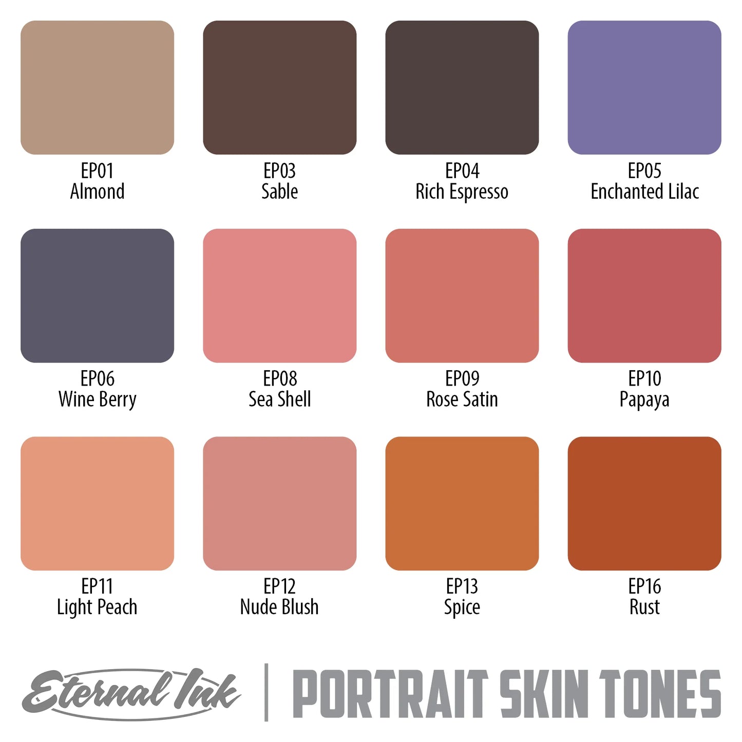 Eternal Ink - Portrait Skin Tones Set