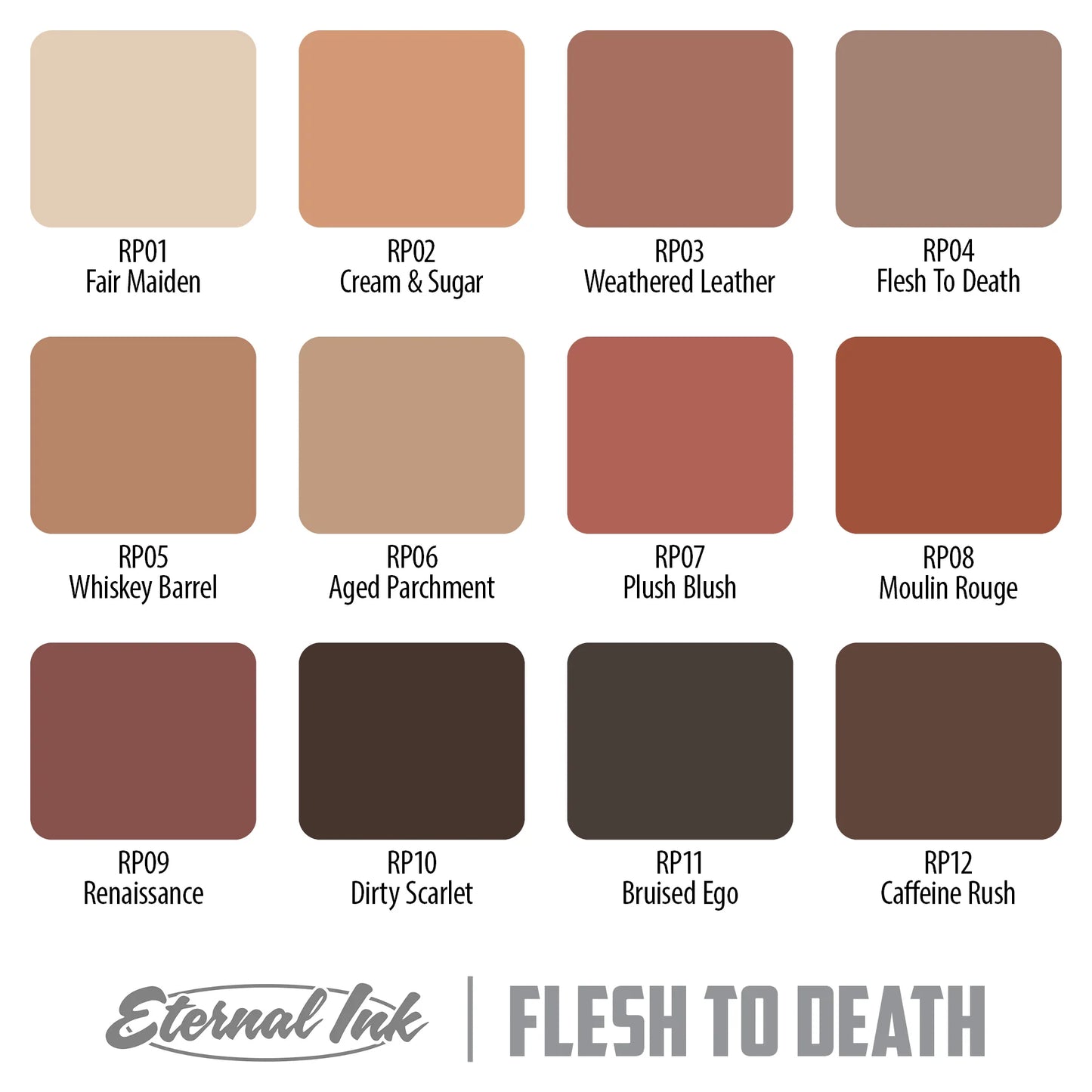 Eternal Ink - Flesh to Death Set