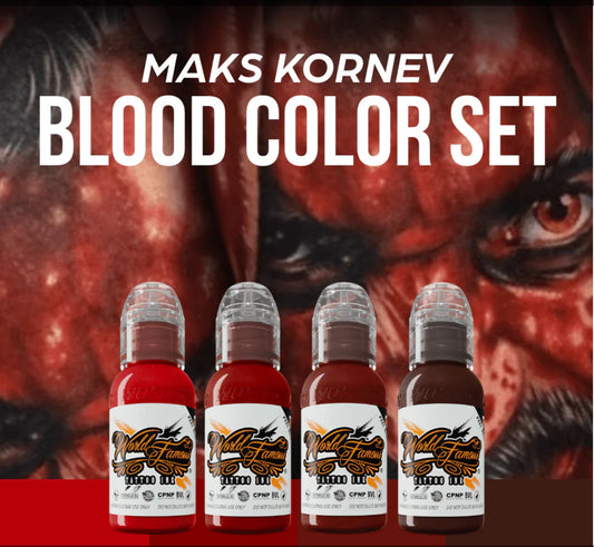 World Famous - Maks Kornev's Blood Color Set