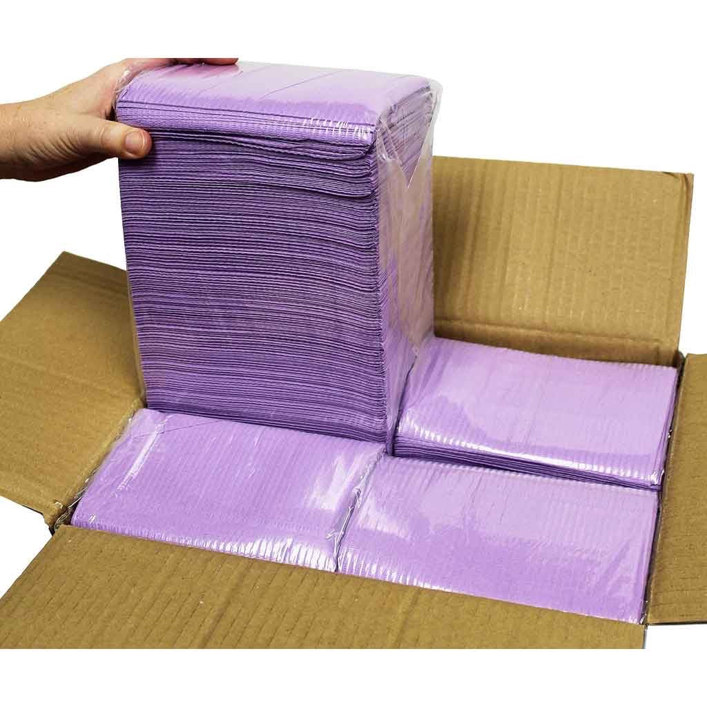 ADENNA® Violet Patient Bibs / Lap Cloths