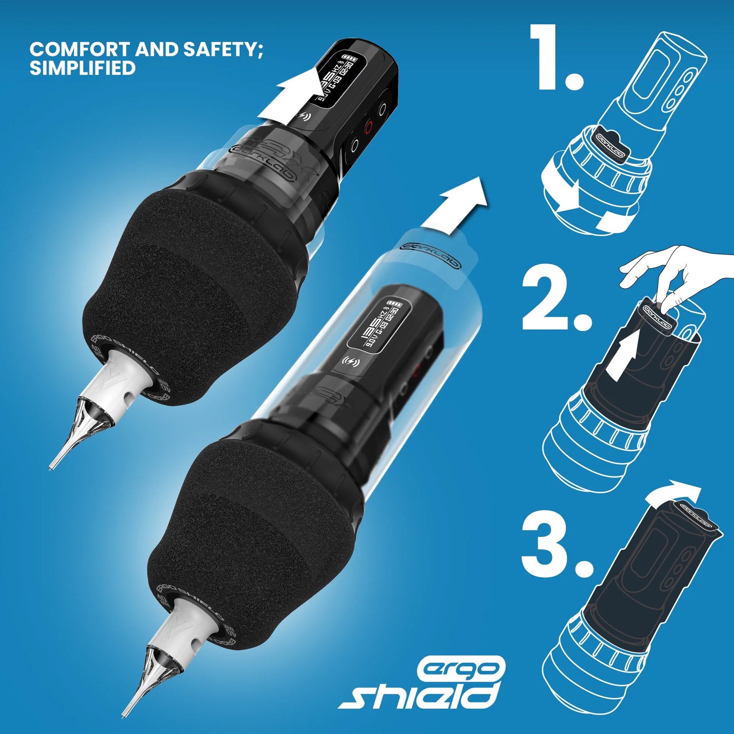 FK Irons - Ergo Shield 40mm Grip