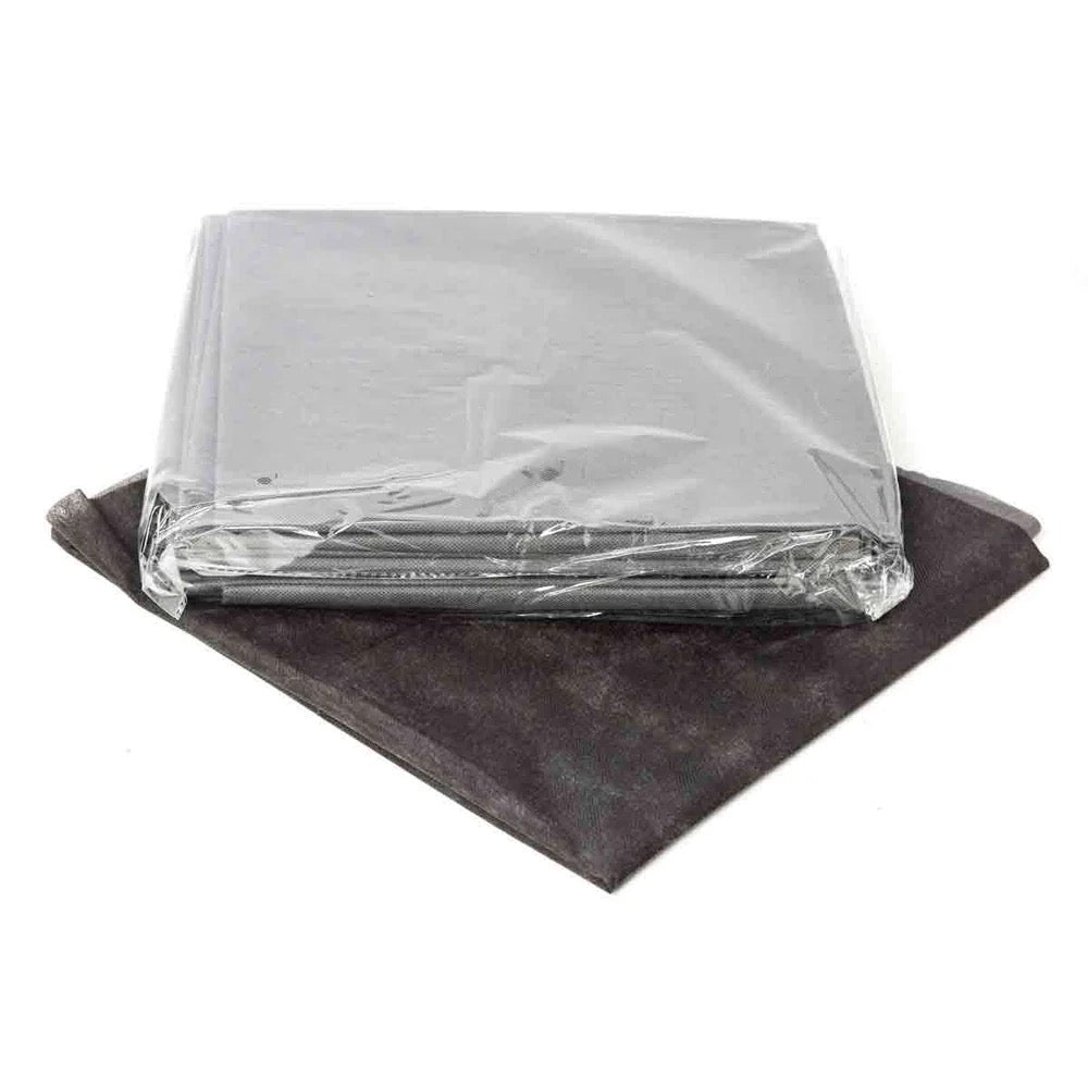 Jet Black Bed Sheets - 36" x 50"