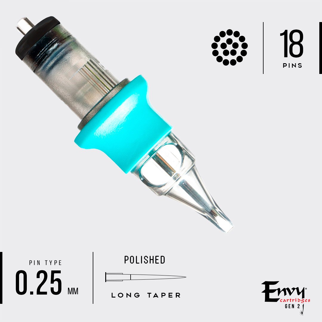 TATSoul Envy Gen 2 Standard Cartridges - Round Shader