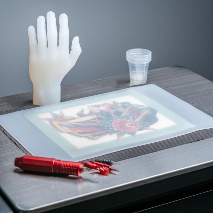 A Pound of Flesh - Synthetic Canvas - Clear