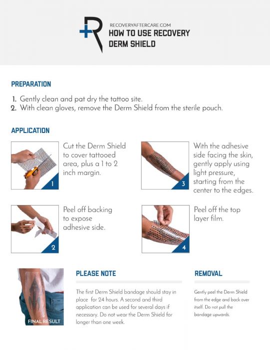 Recovery Derm Shield Roll