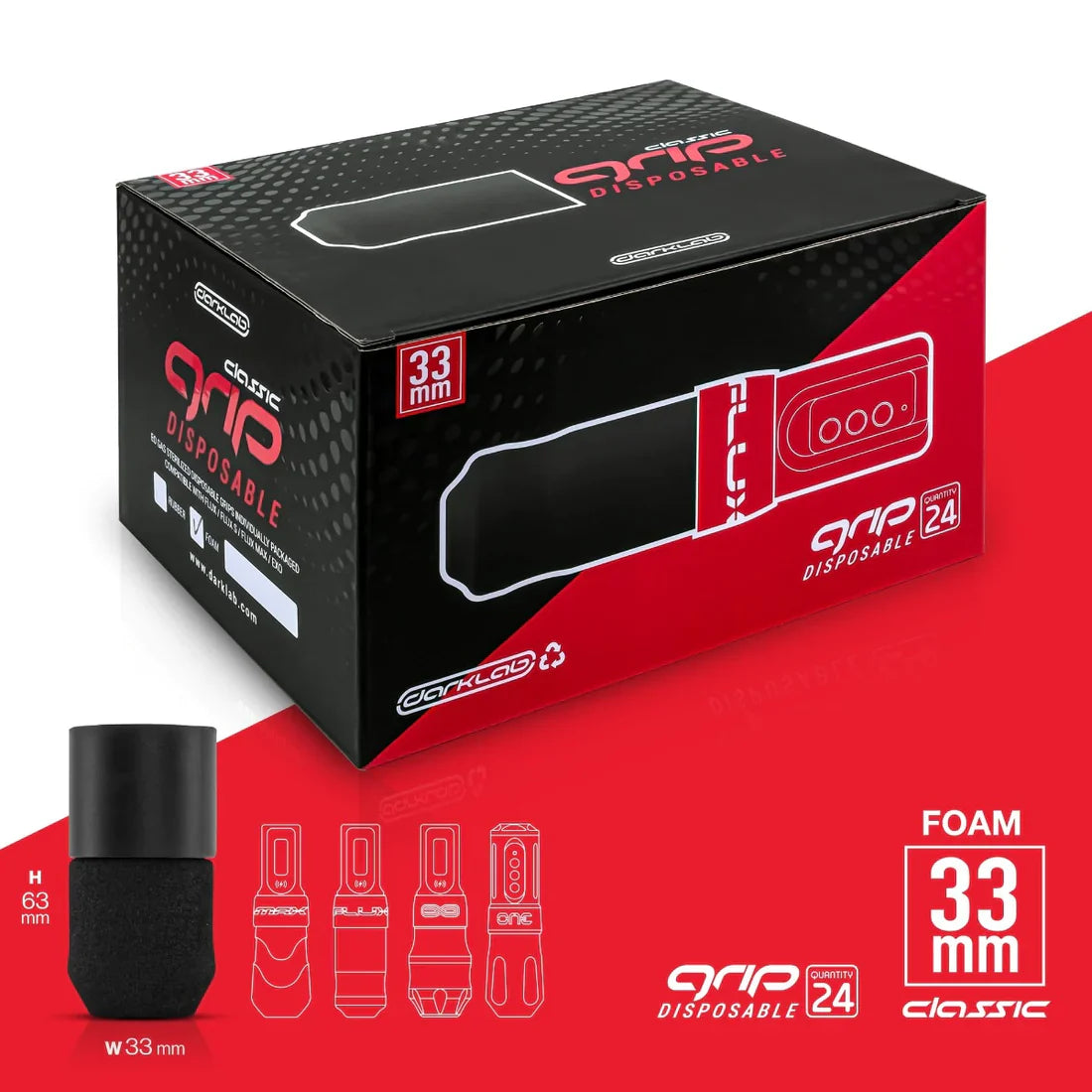 Darklab Classic Grip Disposable