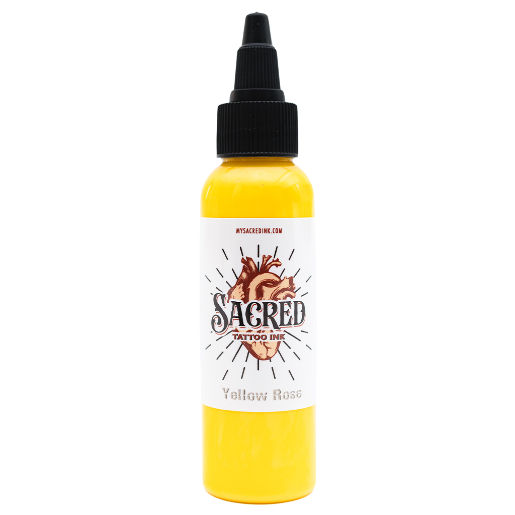 Sacred Ink - Yellow Rose