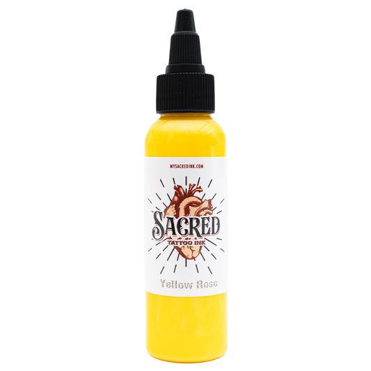 Sacred Ink - Yellow Rose