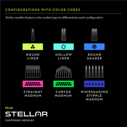 PEAK Stellar Cartridge - Round Liner #12 LT