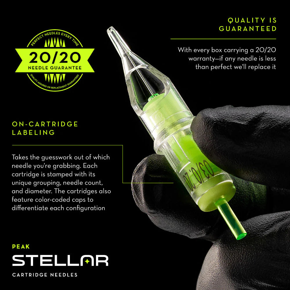 PEAK Stellar Cartridge - Bugpin Round Liner #8 XLT