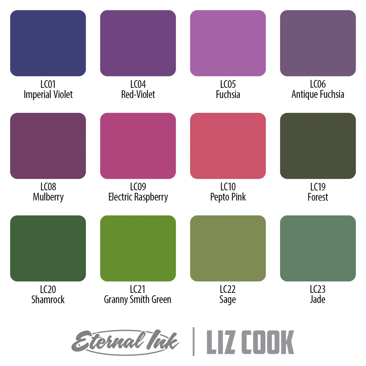 Terrence R. Cook Signature Eternal Ink - Liz Cook Signature Series – Nomadic Tattoo Supply