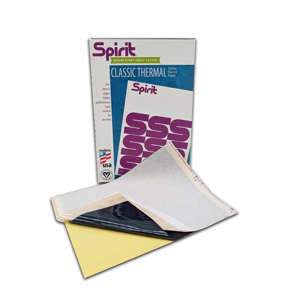 Spirit Classic Thermal Tattoo Transfer Paper  8-1/2" x 11”
