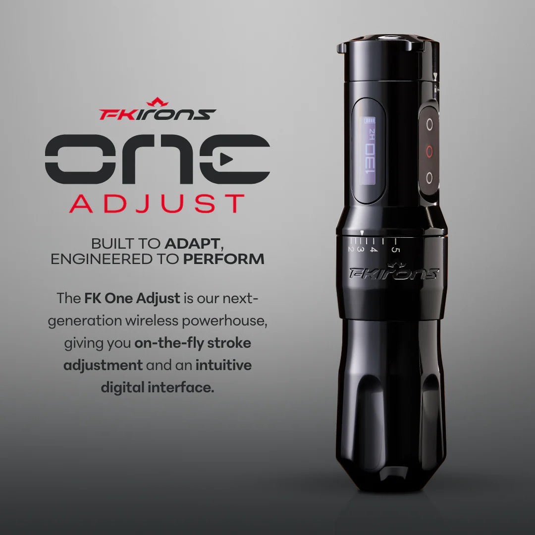 FK Irons One Adjust Wireless Tattoo Machine