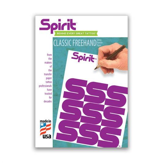 Spirit Classic Freehand Tattoo Transfer Paper  8-1/2" x 11”